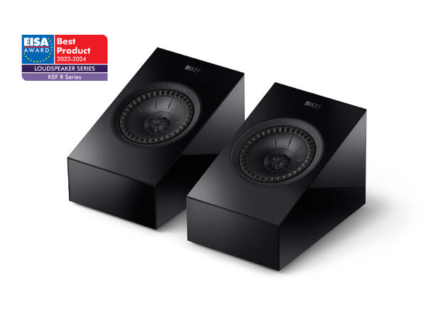 KEF R8 Meta - Sort "Best-i-Klassen" høydehøyttaler