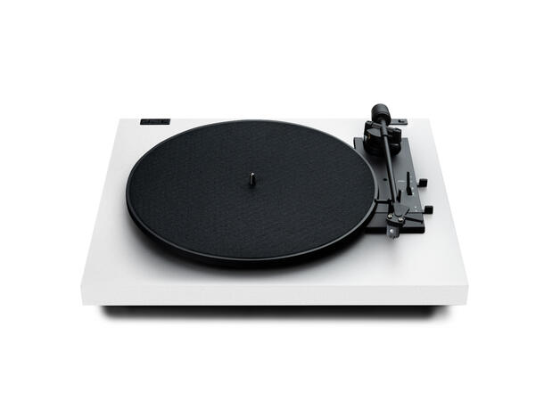 Pro-Ject A1.2 - hvit Helautomatisk platespiller- MM E pickup