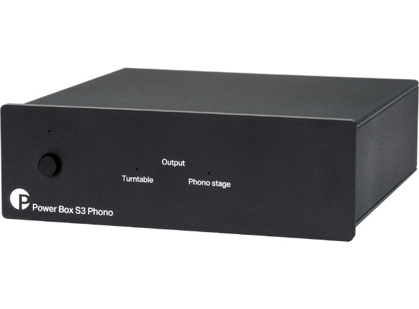 Pro-Ject Power Box S3 Phono - sort Dobbel strømforsyning