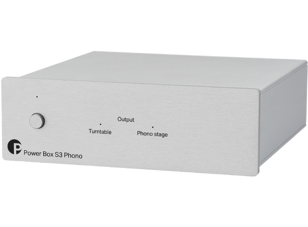 Pro-Ject Power Box S3 Phono - sølv Dobbel strømforsyning