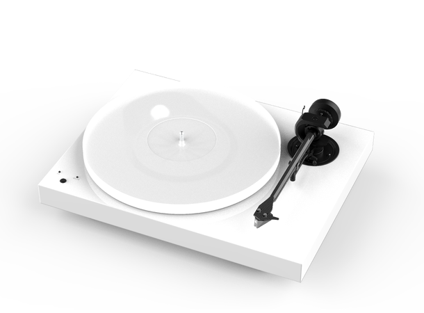 Pro-Ject X1 B platespiller - hvit piano Pick It Pro B pickup - balansert