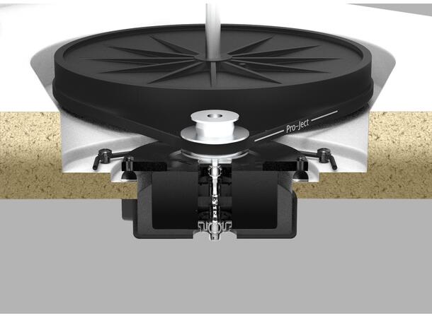 Pro-Ject X1 B platespiller - hvit piano Pick It Pro B pickup - balansert 
