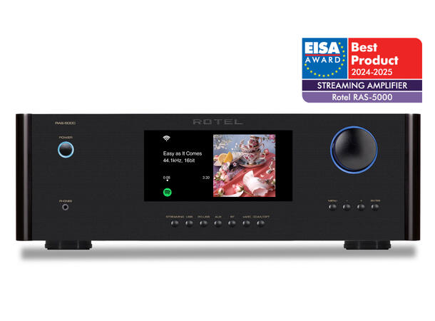 Rotel RAS-5000 - Sort Strømmeforsterker 