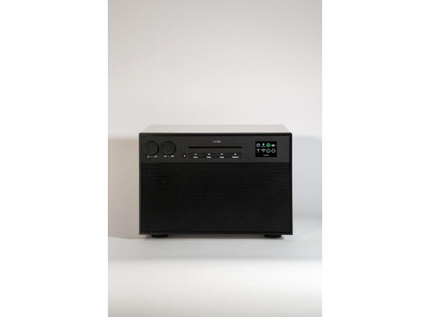 Geneva DeCon/M - hvit B-VARE Trådløs høyttaler med radio/CD spiller 