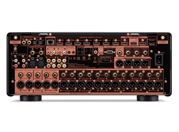 Marantz AV10 - sort High end hjemmekinoprosessor