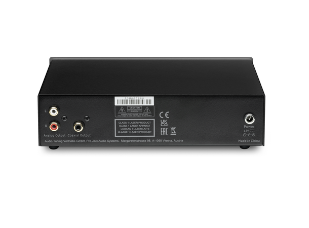 Pro-Ject CD Box E - sort Ultrakompakt CD-spiller