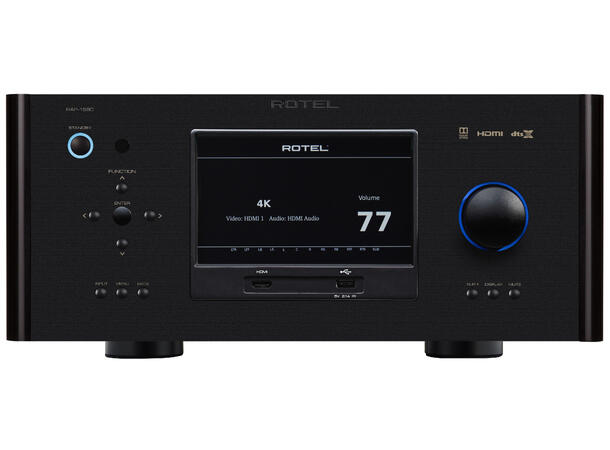 Rotel RAP-1580 Sort Hjemmekino Prosessor