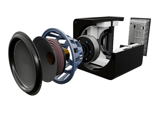 SVS SB-5000 R|Evolution - sort ask Subwoofer i referanseklassen