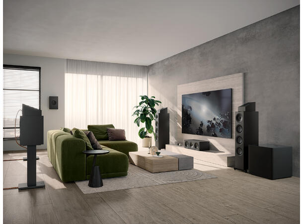 KEF Q8 Meta - Sort Nye KEF Q-Serie!
