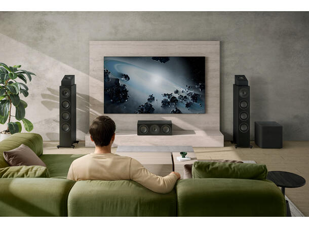 KEF Q8 Meta - Sort Nye KEF Q-Serie!
