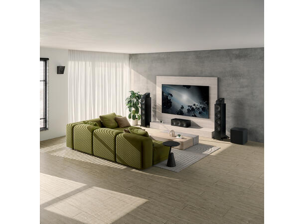 KEF Q8 Meta - Sort Nye KEF Q-Serie!