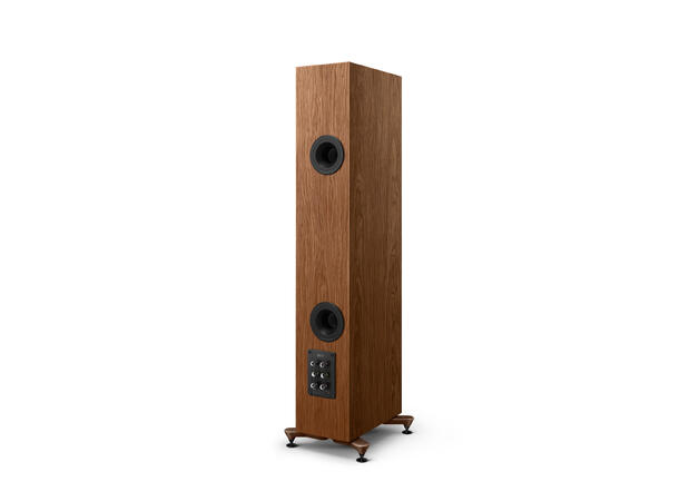 KEF R5 Meta - valnøtt B-vare "Best-i-Klassen" Gulvstående høyttaler