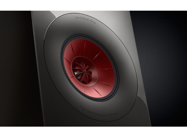 KEF R7 Meta - Titan/rød "Best-i-Klassen" Gulvstående høyttaler