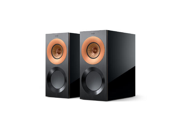 KEF Reference 1 Meta - Sort/kobber Referanse stativhøyttaler