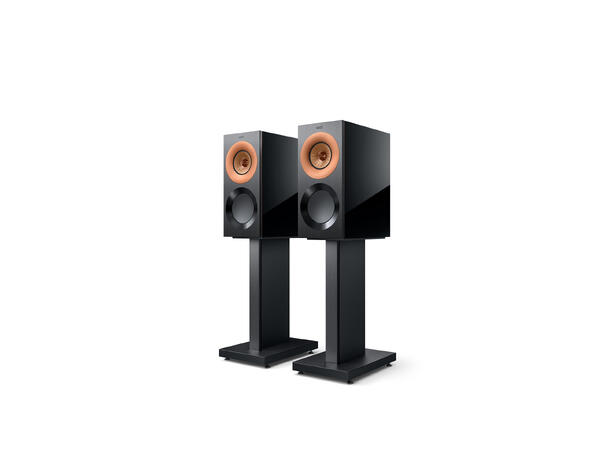 KEF Reference 1 Meta - Sort/kobber Referanse stativhøyttaler