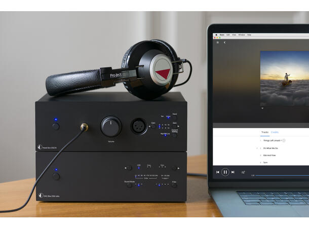 Pro-Ject Head Box DS2 B - sort Hodetelefonforsterker