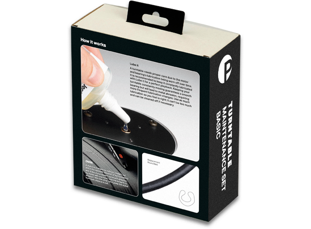 Pro-Ject Maintenance Set Basic Lube It, drivreim, OM5e stift