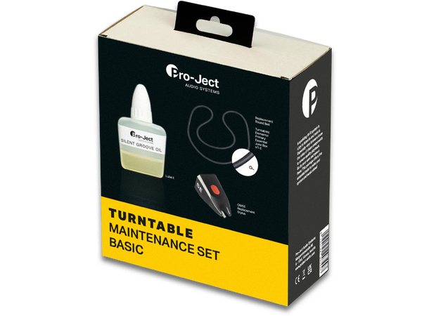 Pro-Ject Maintenance Set Basic Lube It, drivreim, OM5e stift