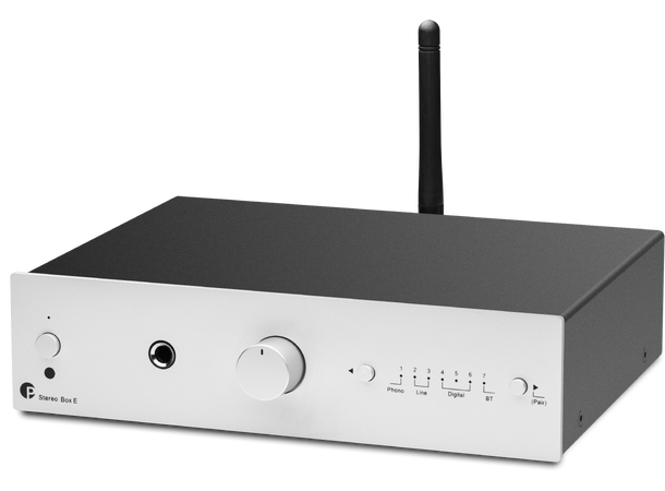 Pro-Ject Stereo Box E - sølv Kompakt forsterker m/bluetooth 