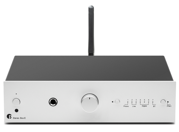 Pro-Ject Stereo Box E - sølv Kompakt forsterker m/bluetooth