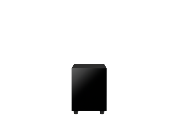 Pro-Ject Sub Box 50 E - sort piano Kompakt subwoofer