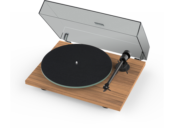 Pro-Ject T1 EVO Phono - valnøtt Ortofon OM10 pickup - innebygd RIAA 