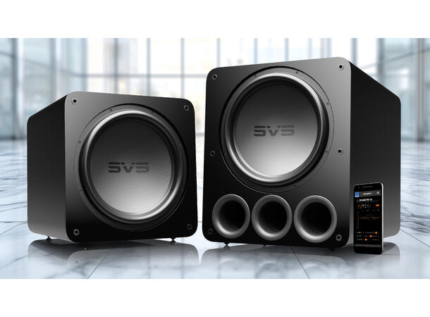 SVS PB17-Ultra R|Evolution - sort eik "Versting"-suben til SVS 