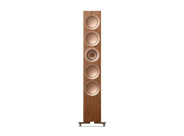 KEF R11 Meta - Valnøtt 3-veis gulvstående flaggskiphøyttaler