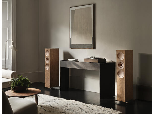 KEF R7 Meta - Valnøtt "Best-i-Klassen" Gulvstående høyttaler 