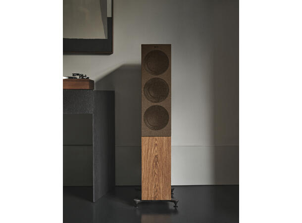 KEF R7 Meta - Valnøtt "Best-i-Klassen" Gulvstående høyttaler