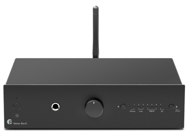 Pro-Ject Stereo Box E - sort Kompakt forsterker m/bluetooth
