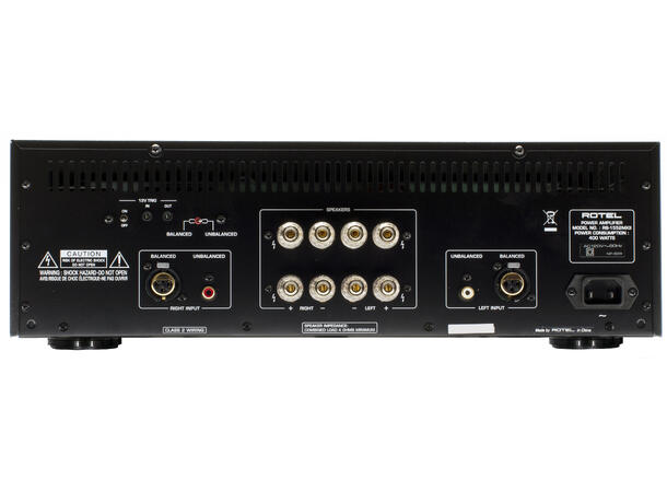 Rotel RB-1552MKII Sort Stereo effektforsterker