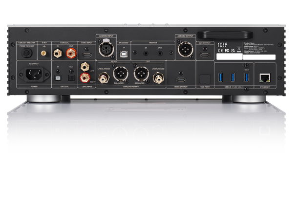 HiFi Rose RS151 - Sort StrømmeDAC av ypperste klasse 