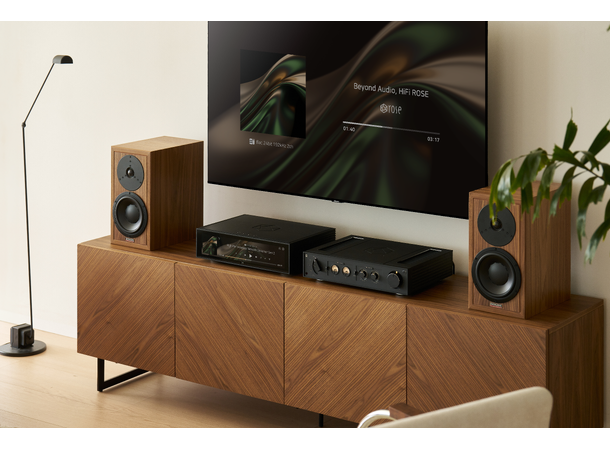HiFi Rose RS151 - Sort StrømmeDAC av ypperste klasse 