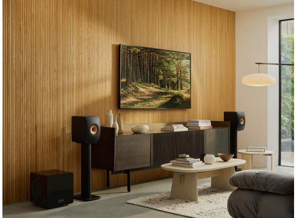 KEF KC92 - Sort En oppgradert versjon av legenden KF92