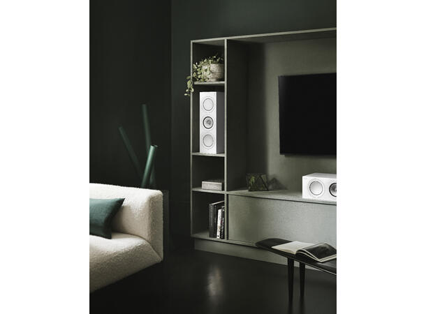KEF R2 Meta - Hvit "Best-i-Klassen" Senterhøyttaler