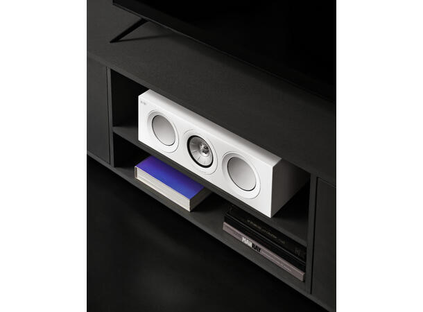 KEF R2 Meta - Hvit "Best-i-Klassen" Senterhøyttaler