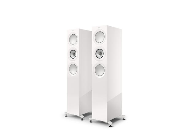 KEF R7 Meta - Hvit "Best-i-Klassen" Gulvstående høyttaler
