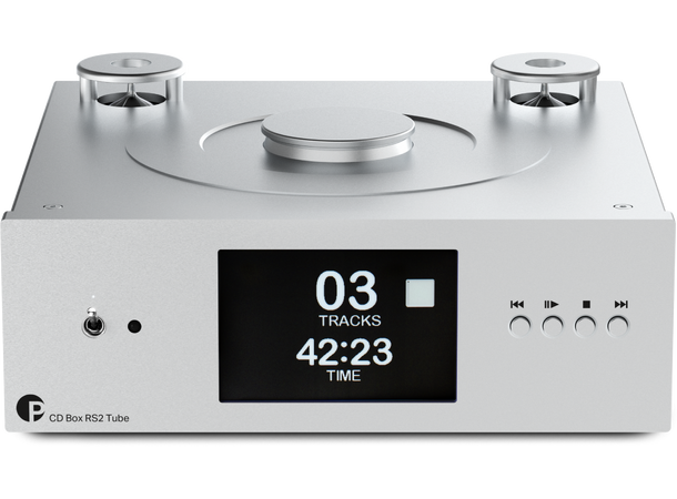 Pro-Ject CD Box RS2 Tube - sølv Highend CD-spiller 