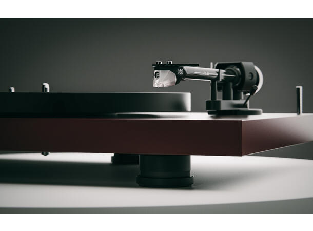 Pro-Ject Debut EVO 2 - silkematt vinrød Pick it MM EVO pickup