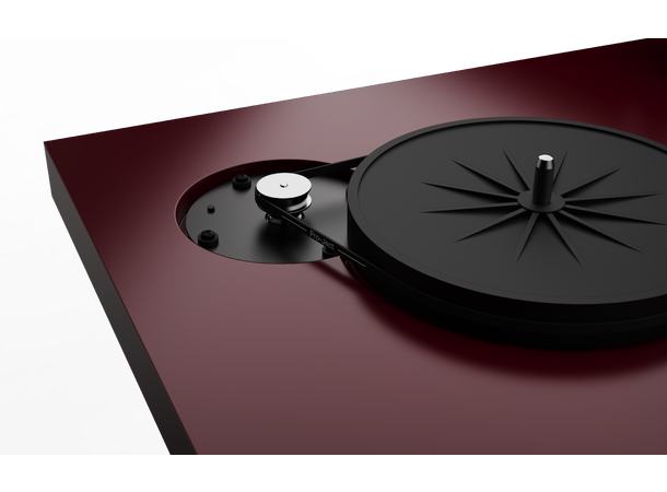 Pro-Ject Debut EVO 2 - silkematt vinrød Pick it MM EVO pickup