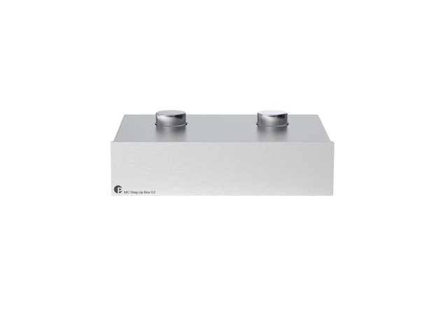 Pro-Ject MC Step Up Box S3 - sølv Dual mono step up transformator