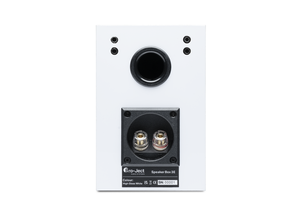 Pro-Ject Speaker Box 3 E - hvit høyglans Ultrakompakt høyttaler- par 