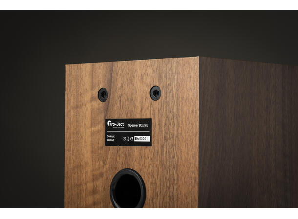 Pro-Ject Speaker Box 5 E - valnøtt Kompakthøyttaler - par 