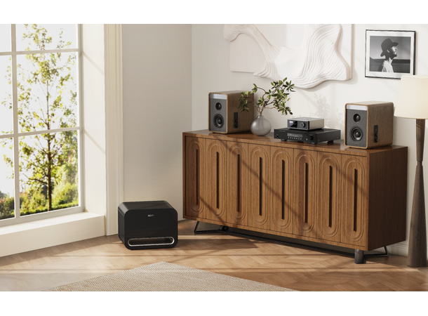 WiiM Sub Pro - sort Trådløs sub 