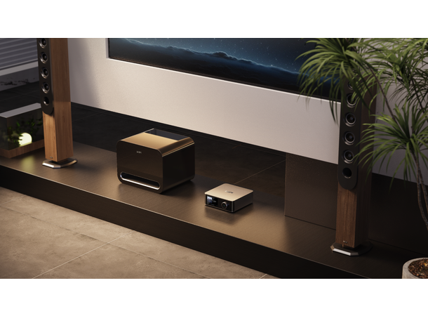 WiiM Sub Pro - sort Trådløs sub