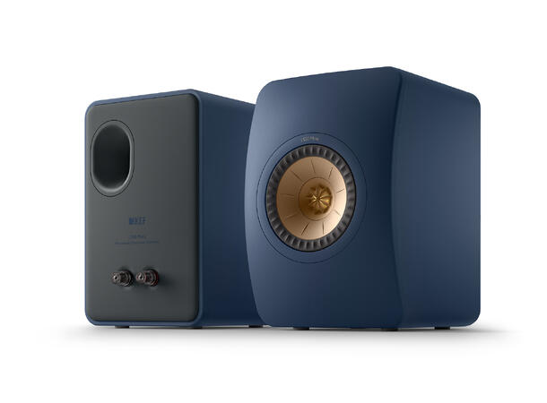 KEF LS50 Meta - kongeblå B-vare Stativhøyttaler