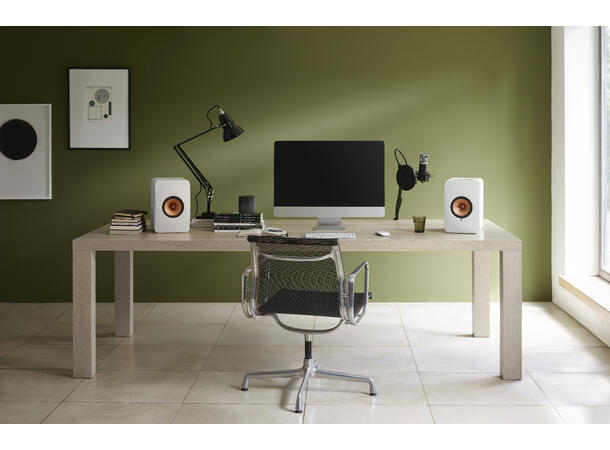 KEF LS50 Wireless II - hvit B-vare