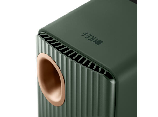 KEF LS50 Wireless II Moss Green Klasseledende aktiv høyttaler 