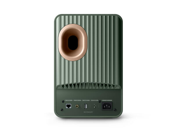 KEF LS50 Wireless II Moss Green Klasseledende aktiv høyttaler 